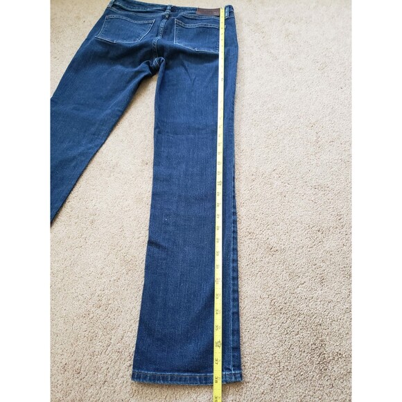 LRL Lauren Jeans Co Modern Straight Dark Blue Jeans Women's Size 4 - Picture 11 of 12